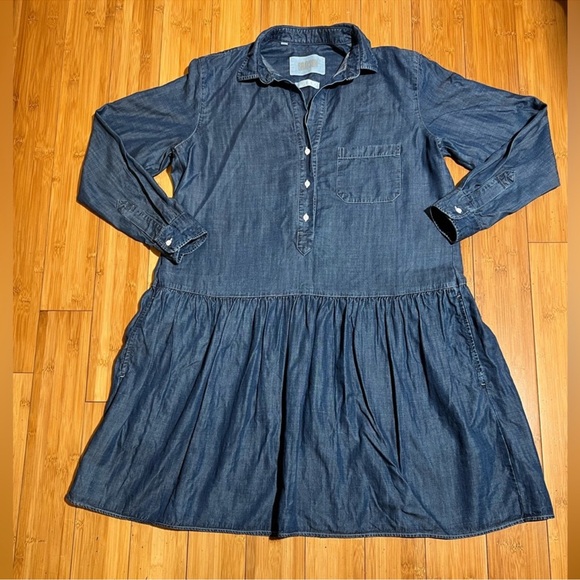 Grayson The Changemaker Dress Liquid Lyocell Blue Size 02 / S - Picture 4 of 14
